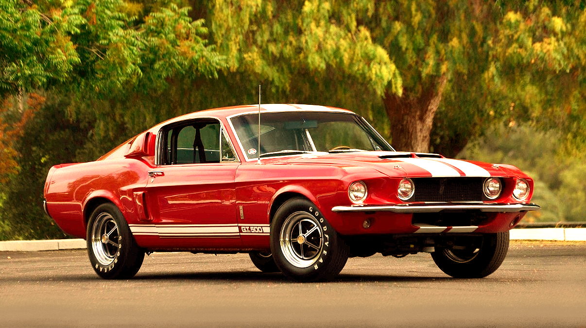 MUSCLE CAR COLLECTION : The Amazing Red Ford Mustang ...