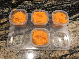 Learn how to make your own baby food! We'll start with sweet potatoes. Making your own baby food is easier than going to the store to buy it.