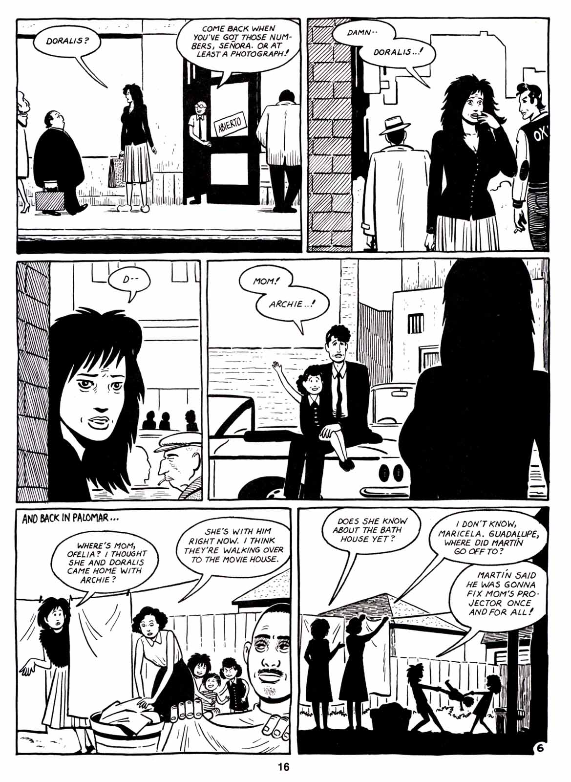 Read online Love and Rockets (1982) comic -  Issue #7 - 18