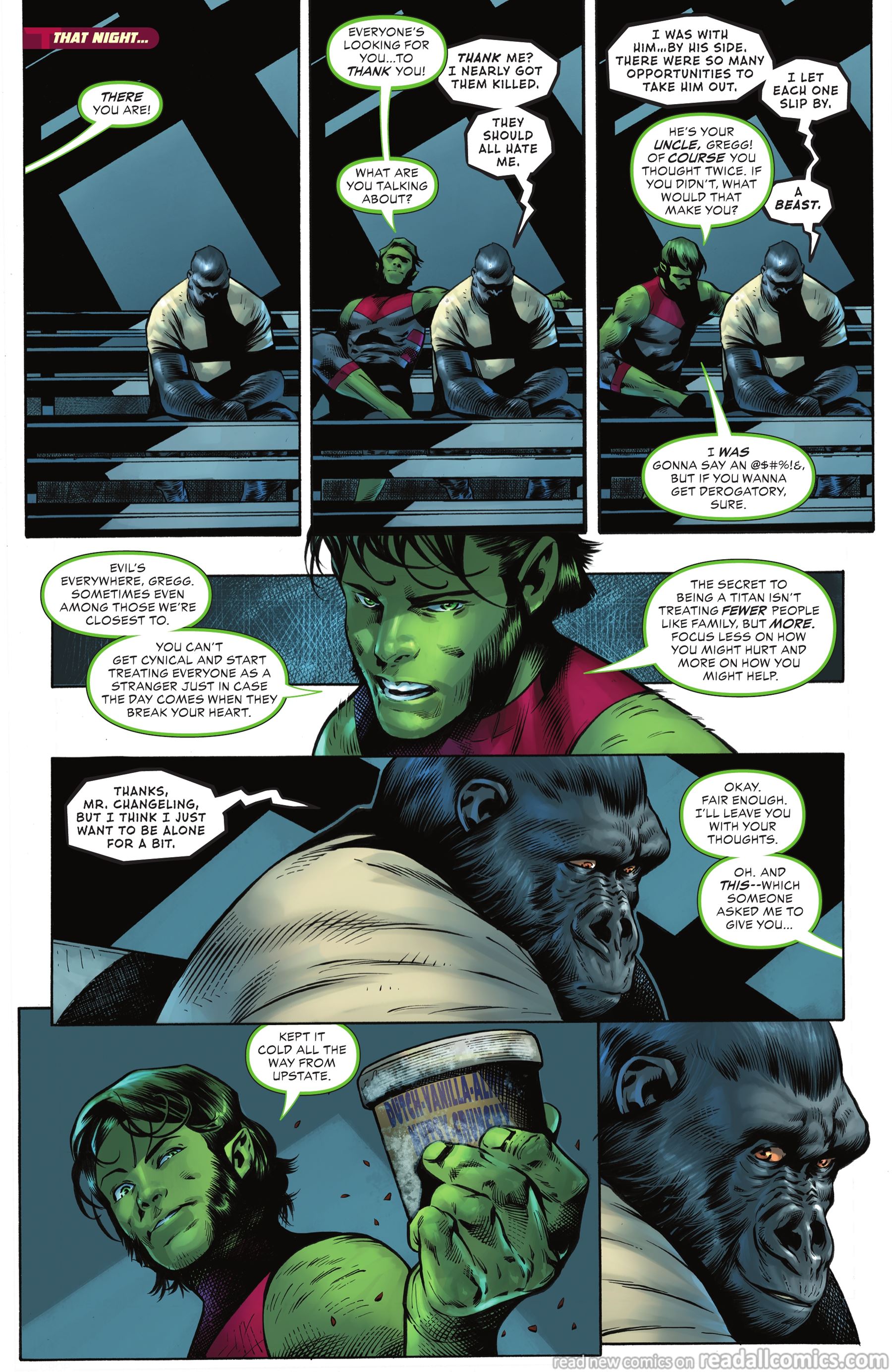 Teen Titans Academy #1 chapter 7 page 20