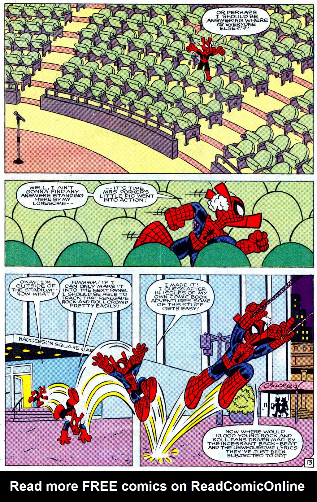 Read online Peter Porker, The Spectacular Spider-Ham comic -  Issue #14 - 14