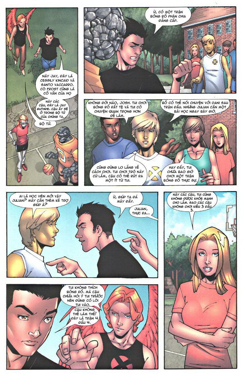 New X-Men v2 - Academy X new x-men #002 trang 13