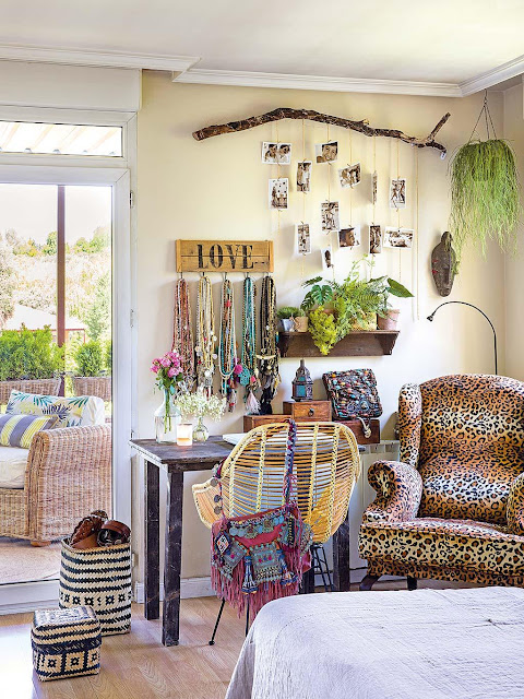 The boho-chic house of Mayte Gálvez