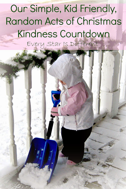 Budget Friendly Random Acts of Christmas Kindness for Young Children