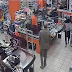  Trani (Bat). Scena da film per una rapina ad un supermercato   