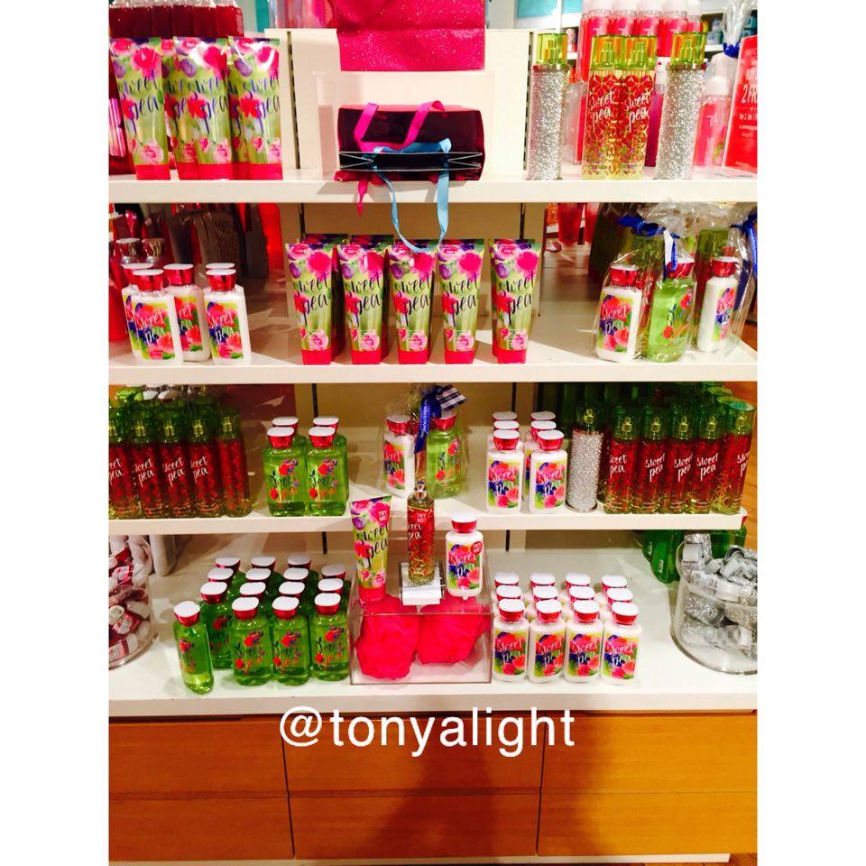 bath body works testing a new look for sweet pea signature bath and body works demographics