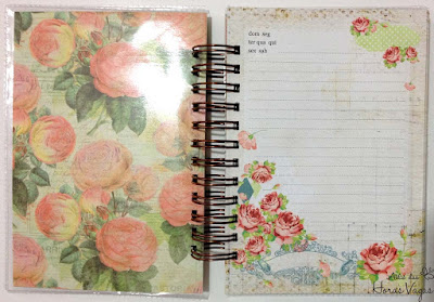 agenda personalizada artesanal permanente textura delicada feminina