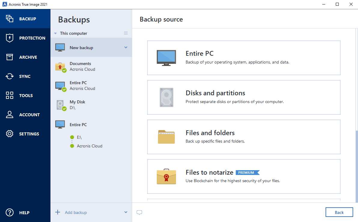 acronis true image restore to larger disk