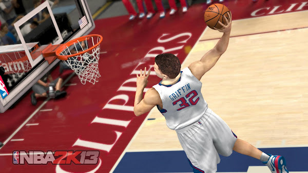 NBA 2k13 First Official Screenshots : Kevin Durant, Derrick Rose & Blake Griffin