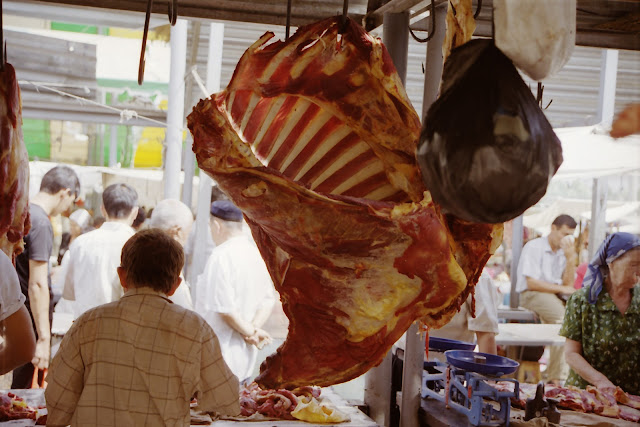 Ouzbékistan, Tachkent, Chorsu, © L. Gigout, 2001