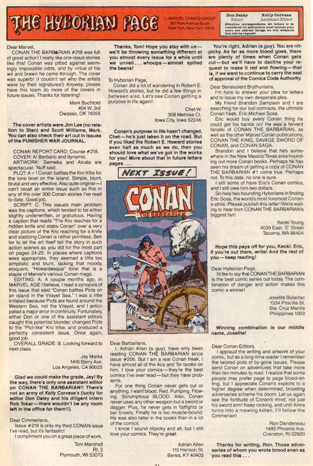 Read online Conan the Barbarian (1970) comic -  Issue #222 - 24