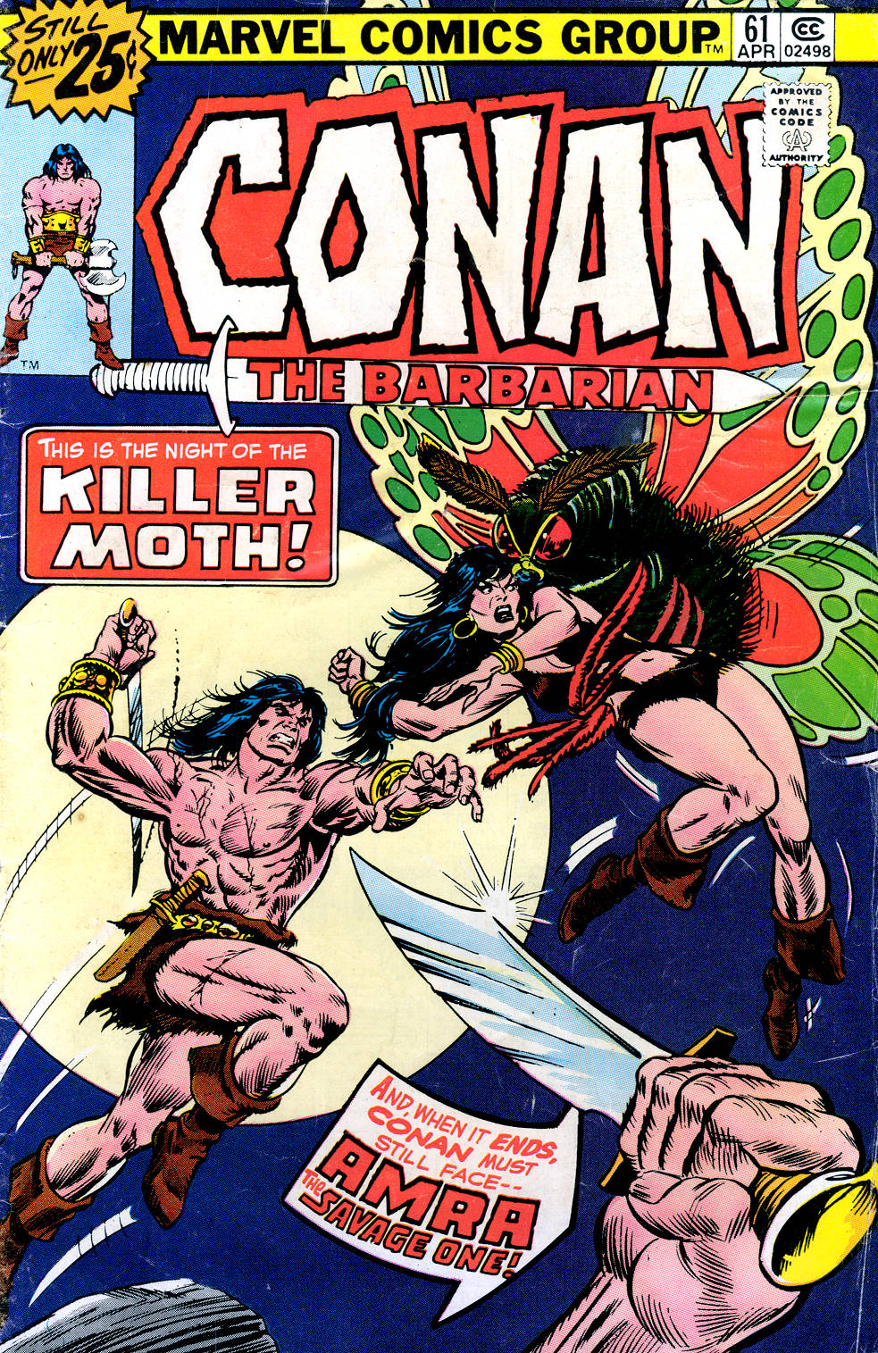 Read online Conan the Barbarian (1970) comic -  Issue #61 - 1