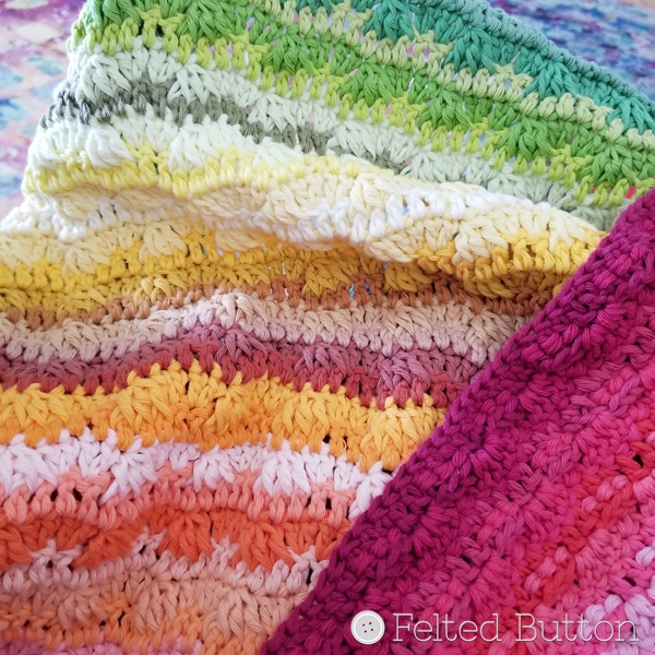 Every Bit Blanket WIP by Susan Carlson of Felted Button Every Bit Blanket WIP by Susan Carlson of Felted Button