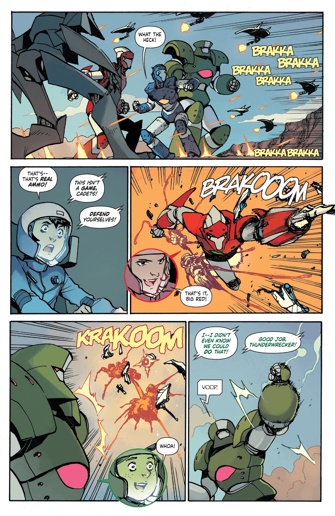 Read online Mech Cadet Yu comic -  Issue #3 - 11