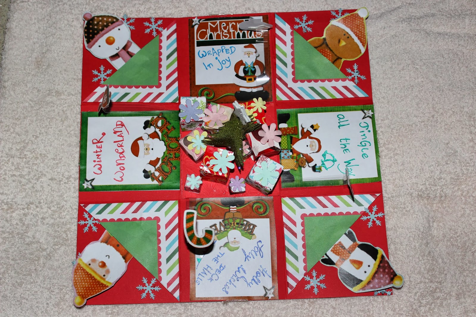 Craft Freeze Christmas Explosion Box!!