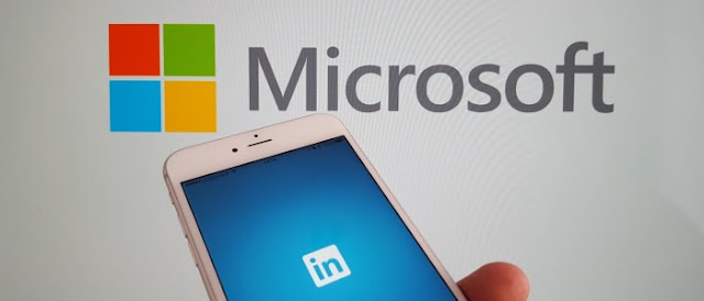Microsoft compra a rede social LinkedIn por R$ 89 bilhões.