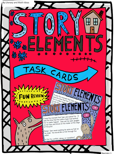 Story Elements Task Cards And Board Game Story Elements Task Cards And Board Game