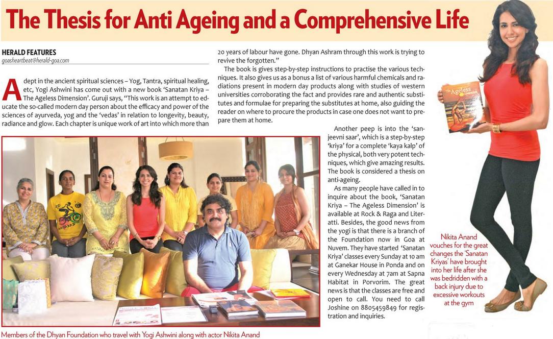 Sanatan kriya the ageless dimension a thesis on anti ageing 03 image