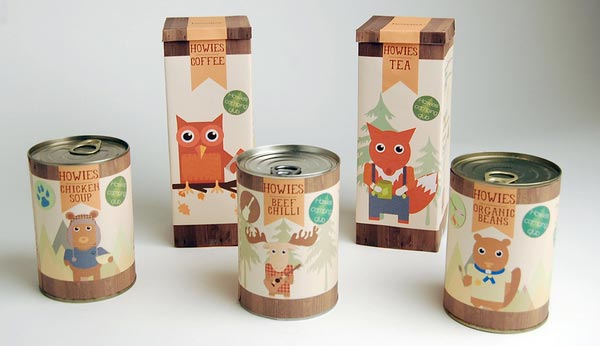 Tin Can Packaging Design