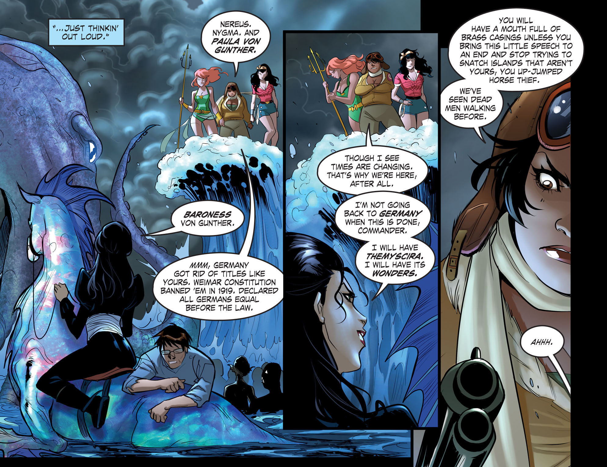 Read online DC Comics: Bombshells comic -  Issue #33 - 15