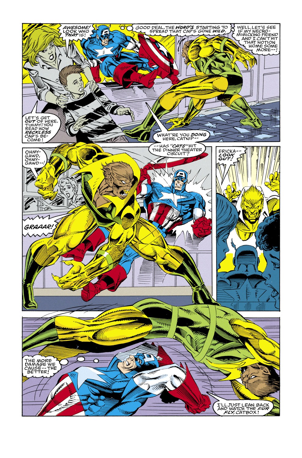 Read online Captain America (1968) comic - Issue #427 - 5