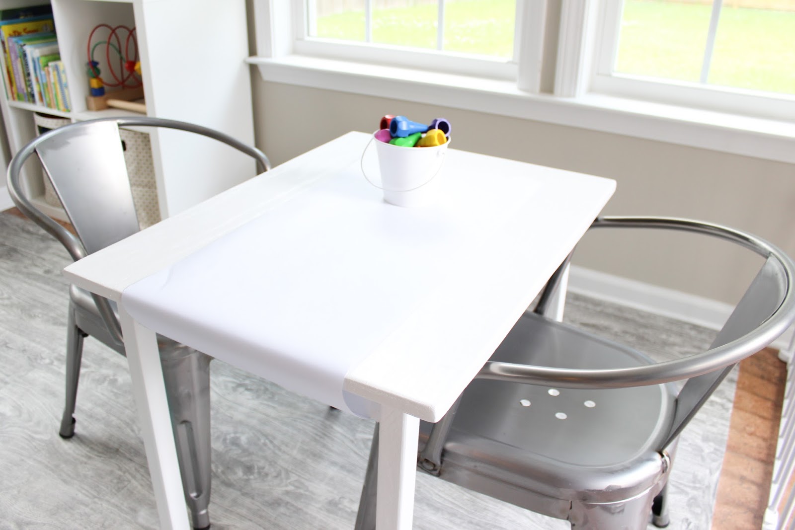 DIY Toddler Table Home Sweet Ruby