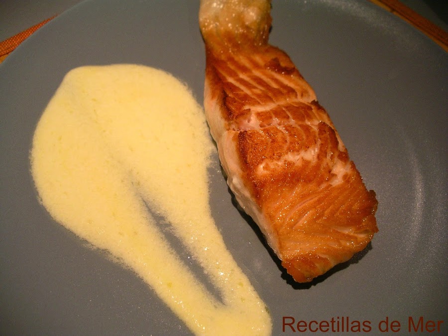 salmon. Recetillas de Mer