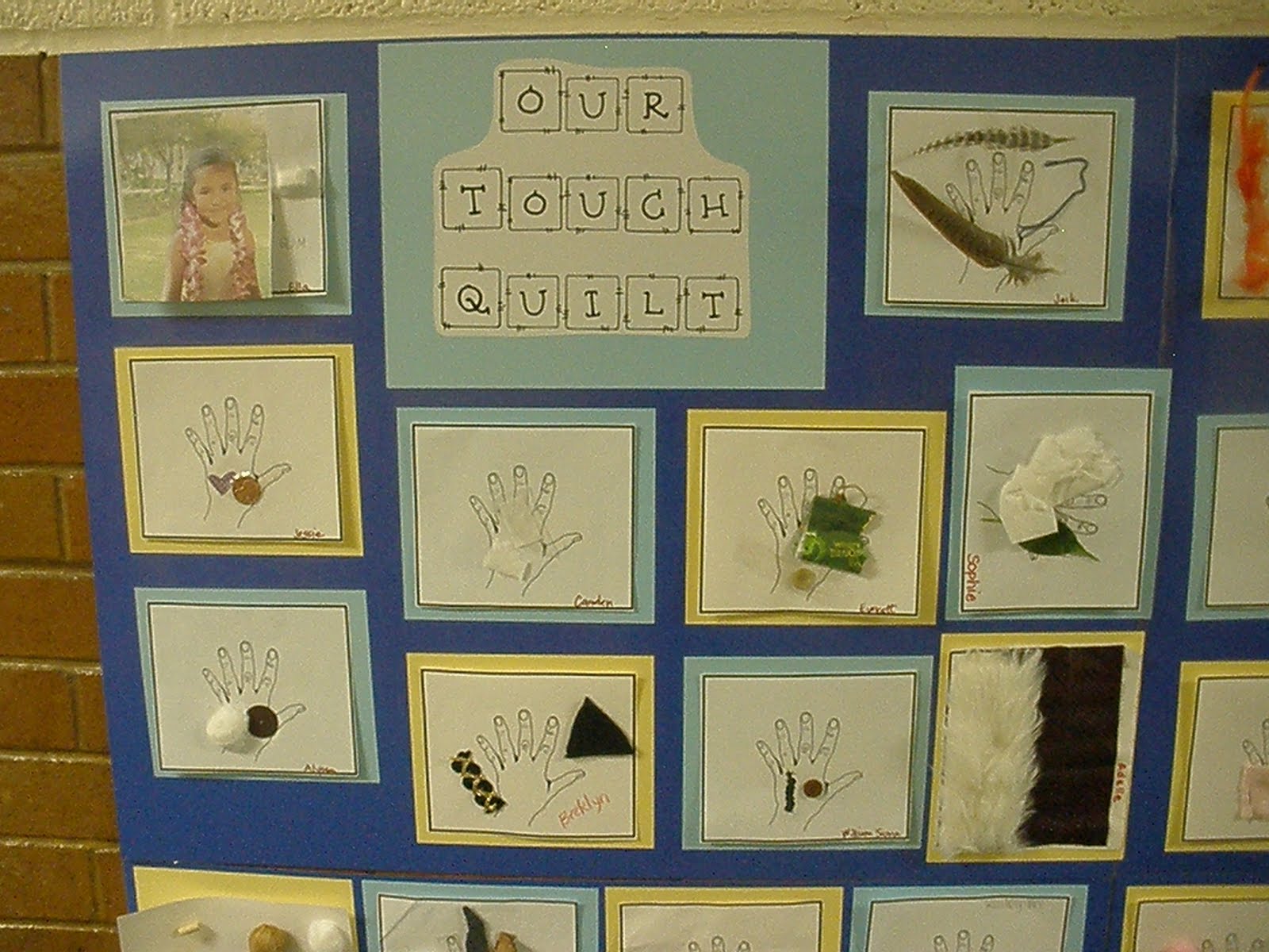 The Art of Teaching: A Kindergarten Blog: The Sense of Touch