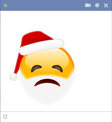 Sad Santa Emoji