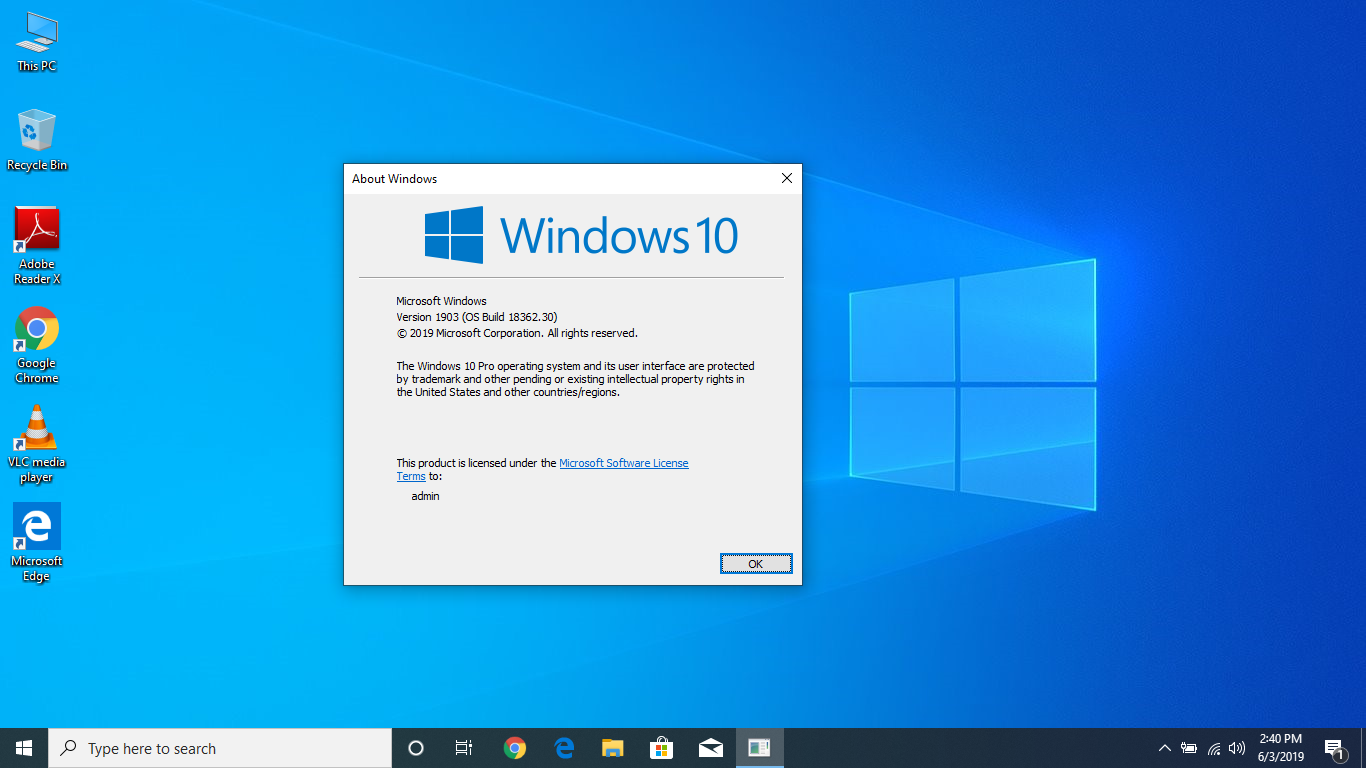 1903 windows 10 indir