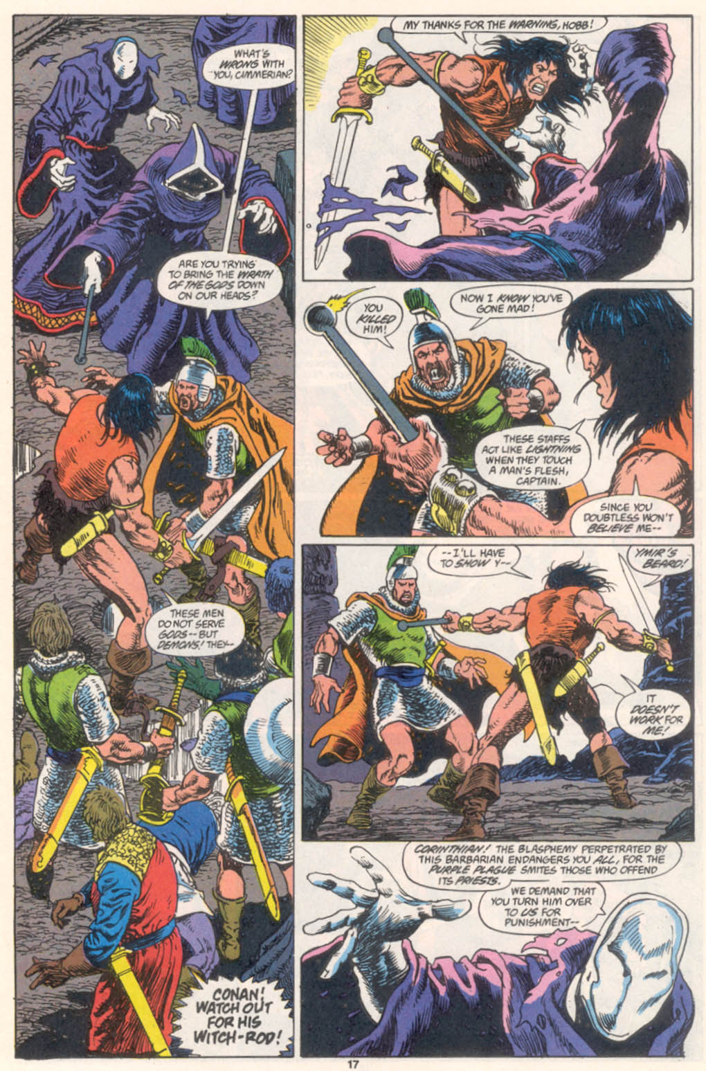Read online Conan the Barbarian (1970) comic -  Issue #255 - 14