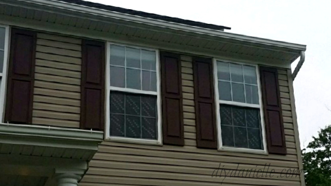 Photo of the Minecraft windows from the outside of the house in. Photo of the Minecraft windows from the outside of the house in.