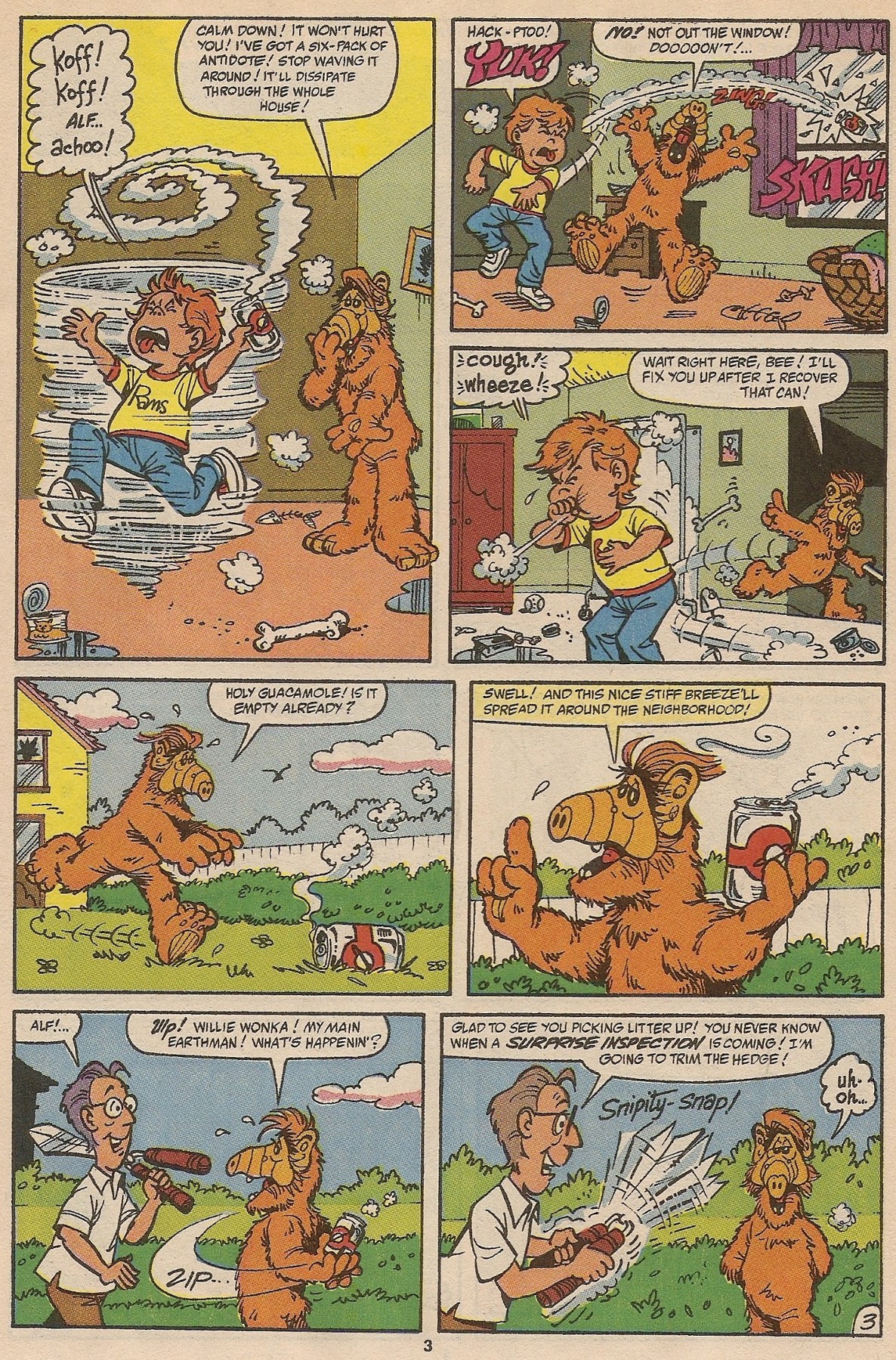 Read online ALF comic -  Issue #35 - 5