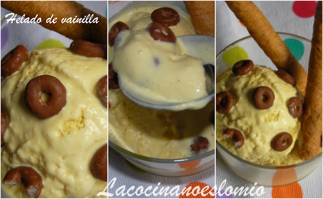  Helado de vainilla (sin heladera) 