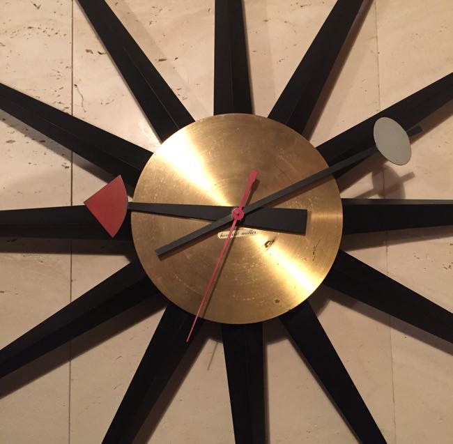 Decorative 567 Vintage Nelson Clock Sold