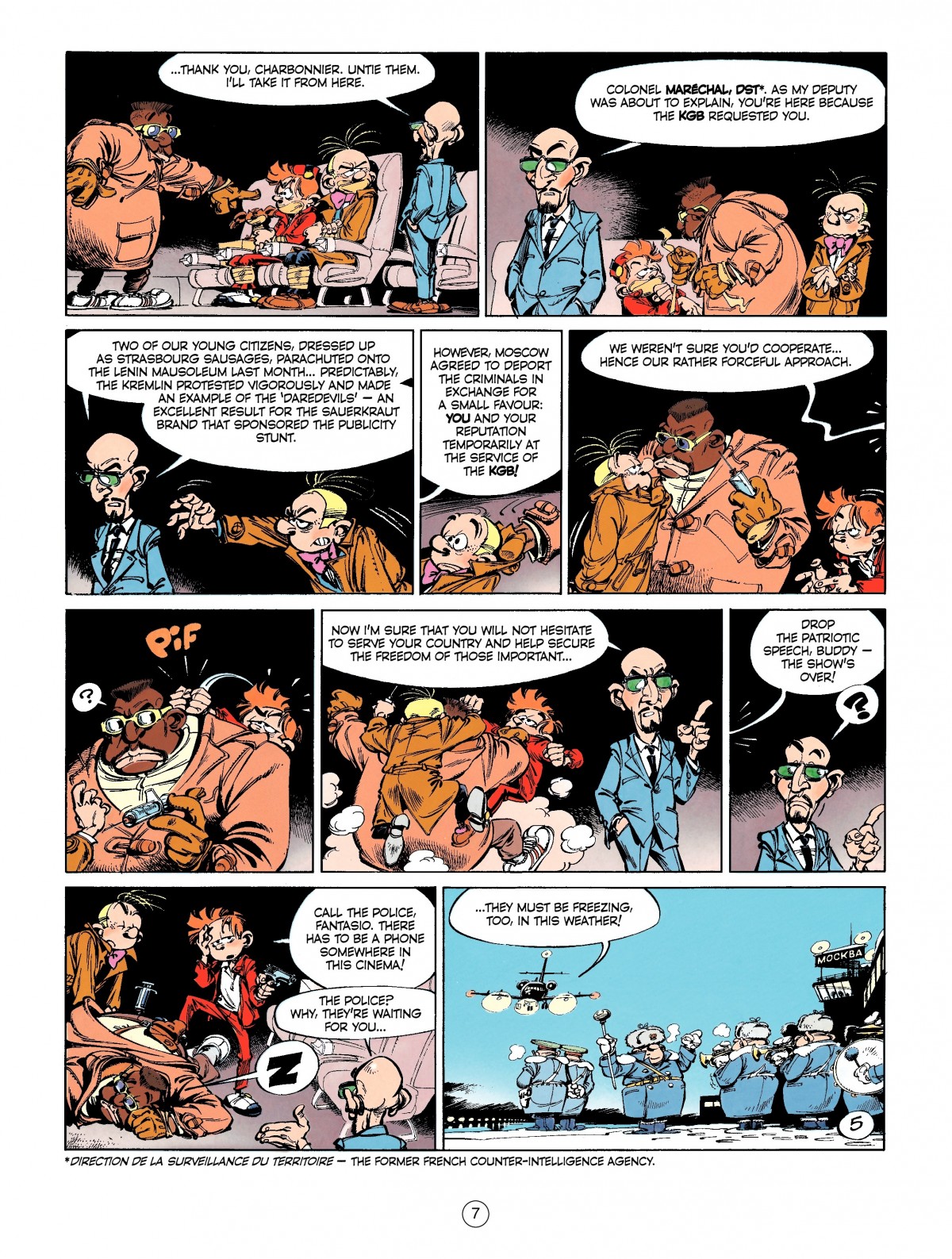 Read online Spirou & Fantasio (2009) comic -  Issue #6 - 7