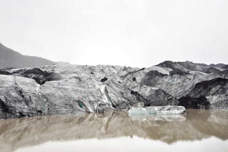Glacier de Sólheimajökull en Islande