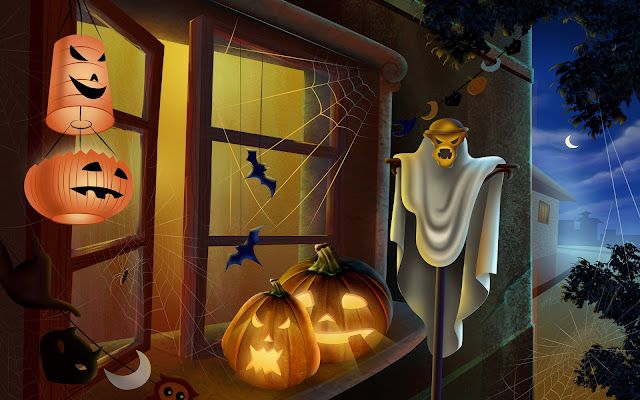 3d Halloween Wallpapers1