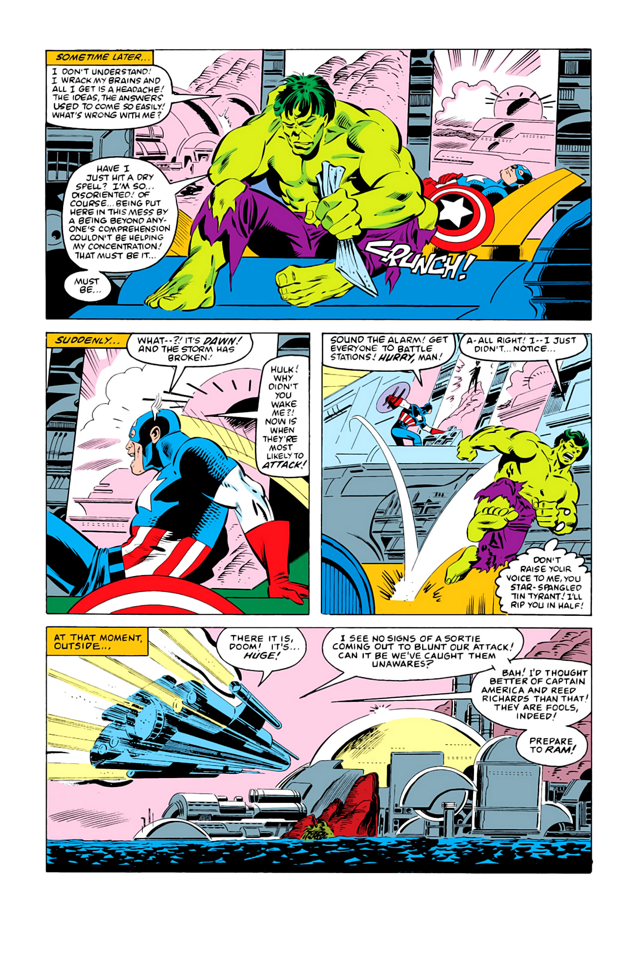 Read online Captain America (1968) comic -  Issue #292d - 21