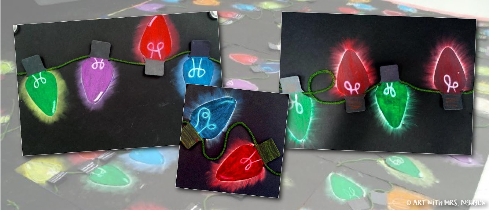 Colored Value Lights (4th & 5th) Art with Mrs. Nguyen