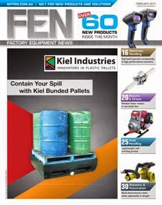 FEN Factory Equipment News 2011-01 - February 2011 | TRUE PDF | Mensile | Professionisti | Attrezzature e Sistemi
Established in 1965, FEN Factory Equipment News continues to inform over 16,100 key manufacturing decision-makers and specifiers of a minimum of 50 new products in each issue.