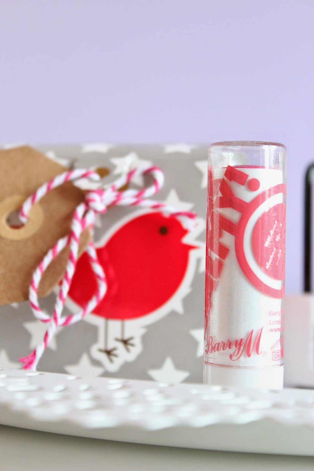 cottoncandyblondies Advent Calendar Day 1 BarryM Cor Balmy! Lip Balm