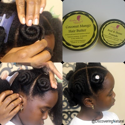 Natural Hair Rosette Hairstyle for Sensitive Scalp  DiscoveringNatural