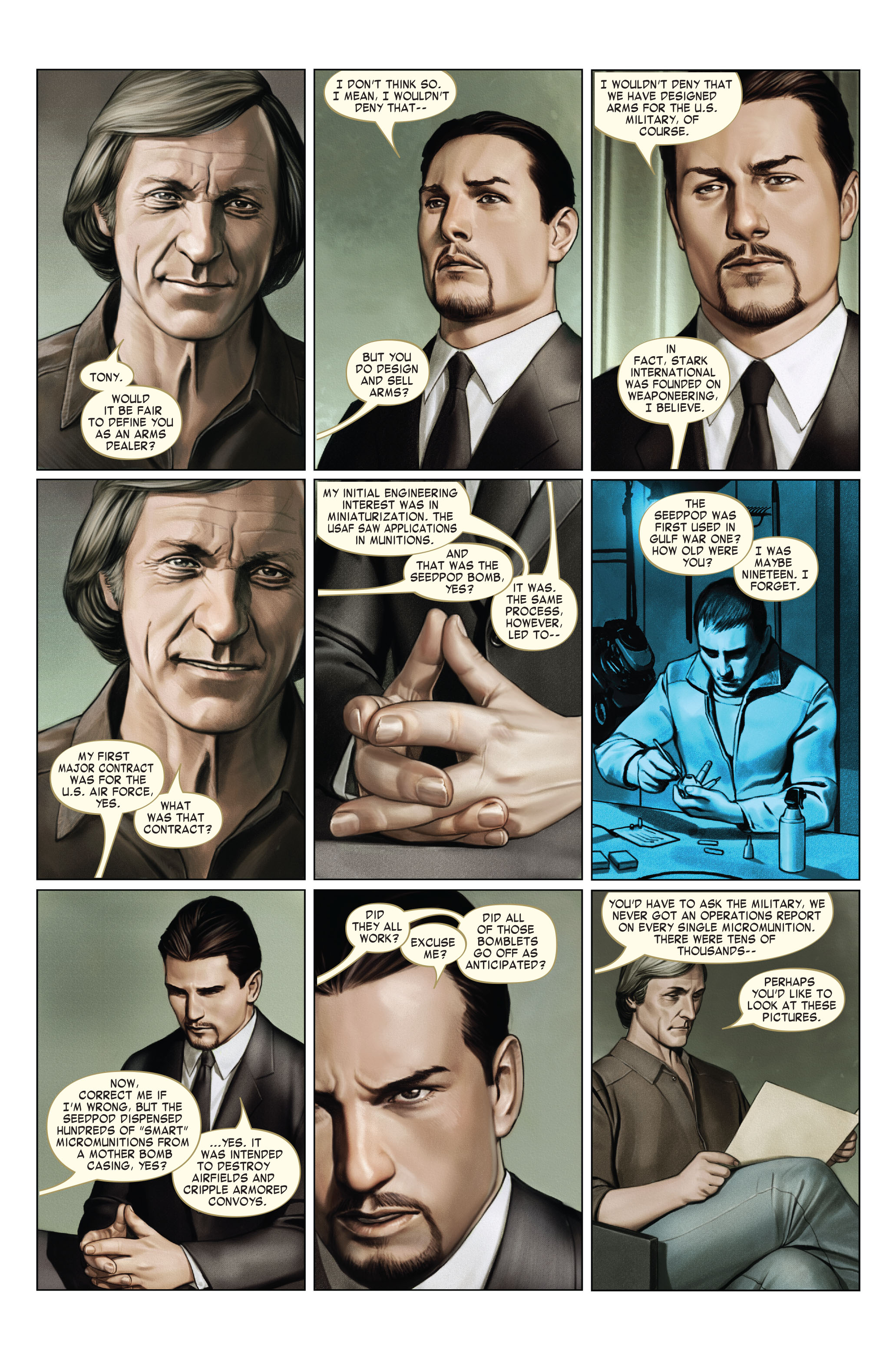 Iron Man (2005) 1 Page 13