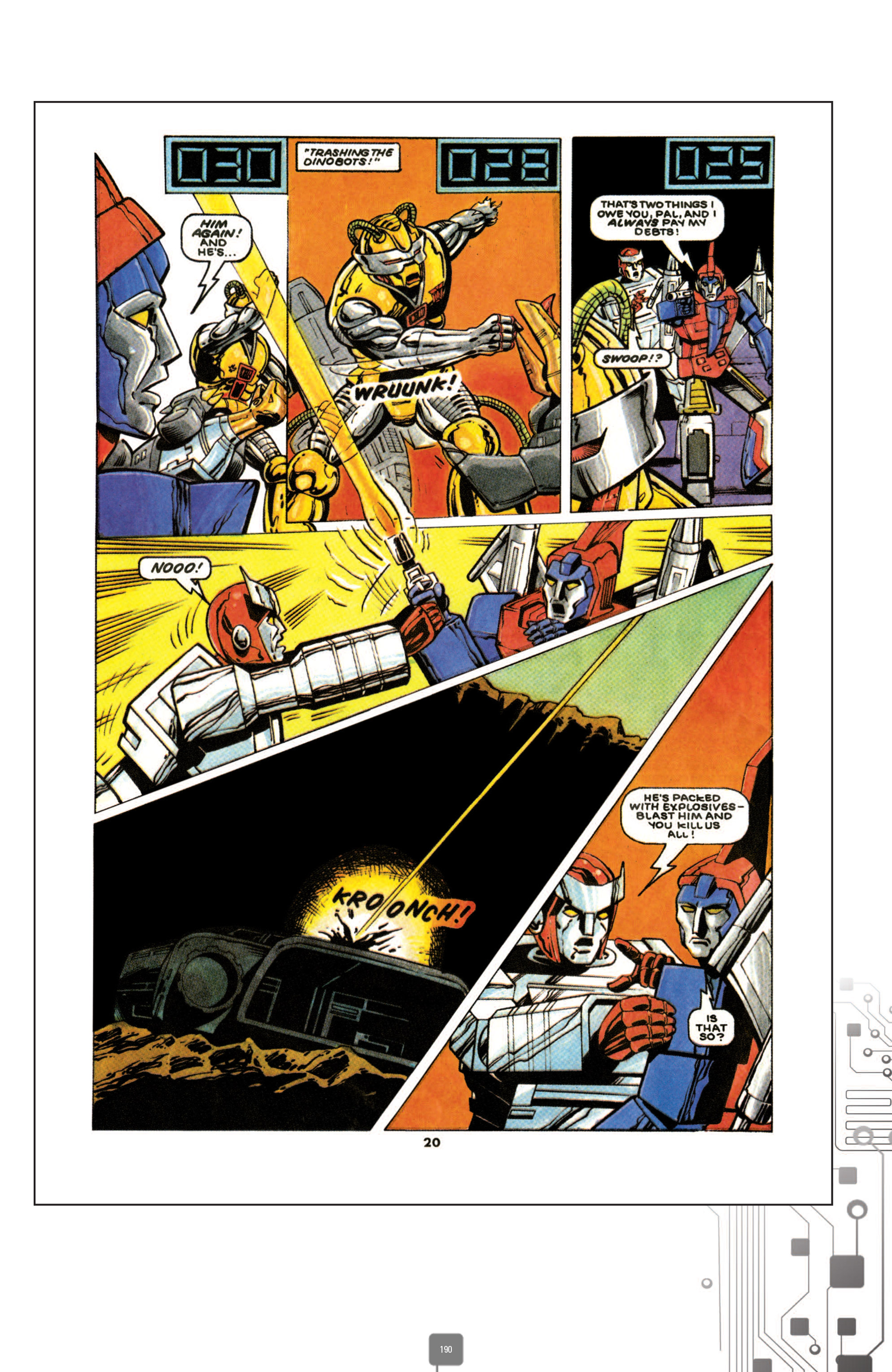 Read online The Transformers Classics UK comic -  Issue # TPB 1 - 191