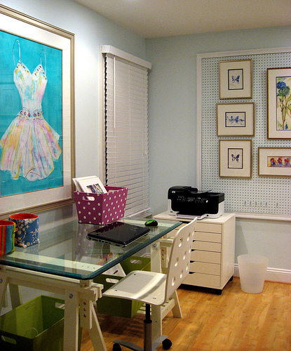 Remodelaholic Art Studio Inspirational Space