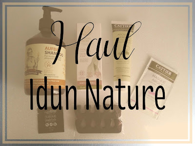 Haul productos cosméticos | Idun Nature | El Estante de Rhiri