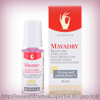 MAVALA - Mavadry [Asciuga Smalto] asciugatore - inci - ingredienti - recensione - review - prezzo - pao - reperibilità