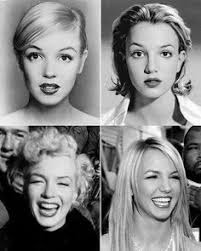 Resultado de imagem para britney and Marilyn Monroe