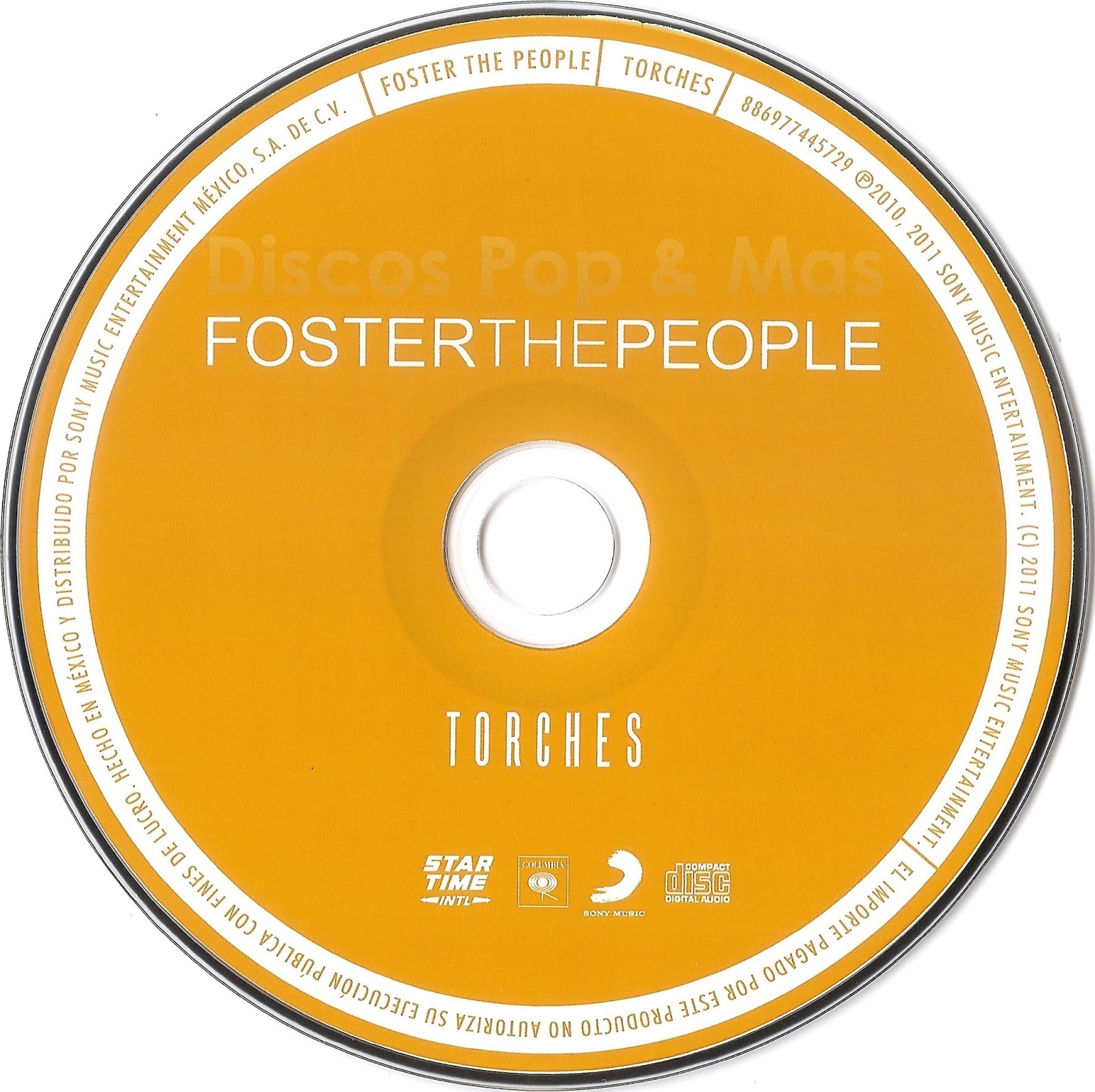 Discos Pop & Mas Foster the People Torches